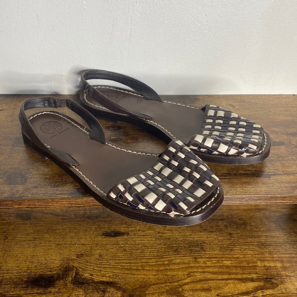 Tory Burch Emori Flat Sandal Size 8.5, style 12158687